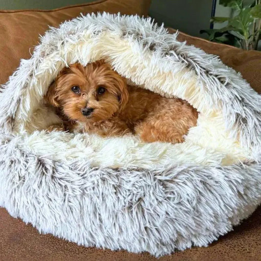 Premium Cozy Cave Pet Bed