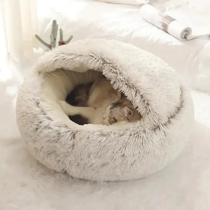 Cozy Cat Cave Bed Pawtique Haven