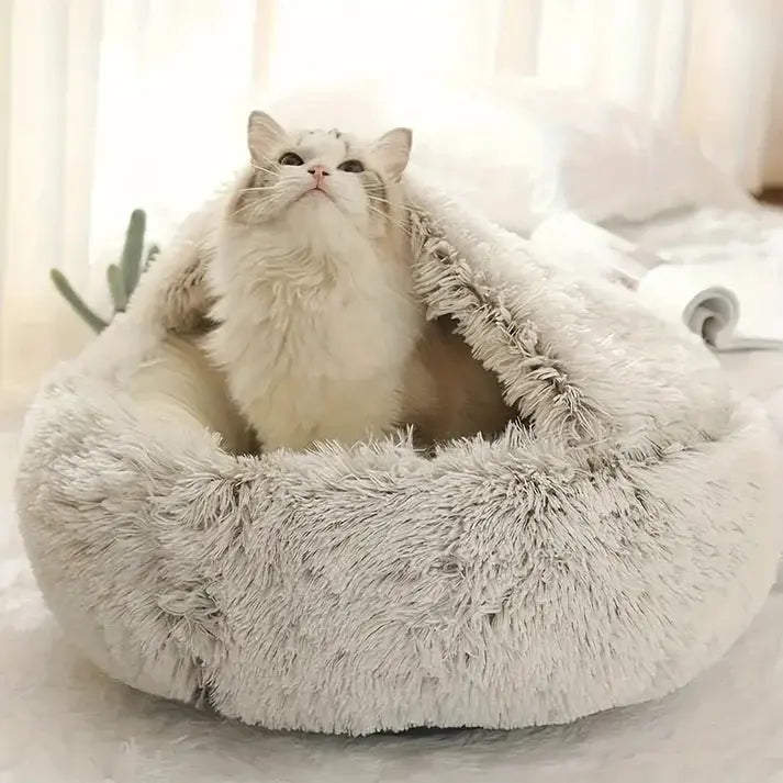 Cozy Cat Cave Bed Pawtique Haven