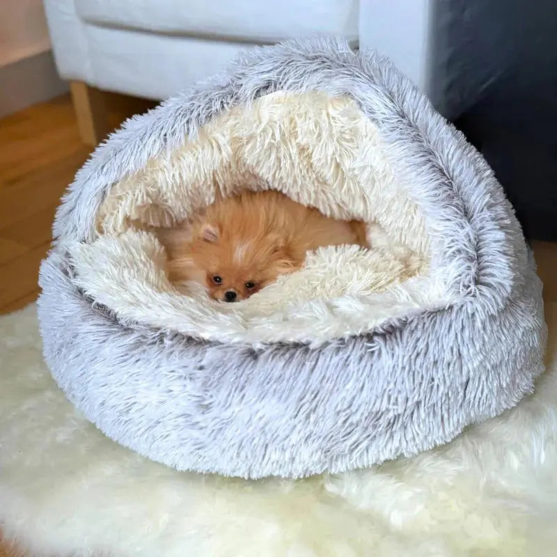 Premium Cozy Cave Pet Bed