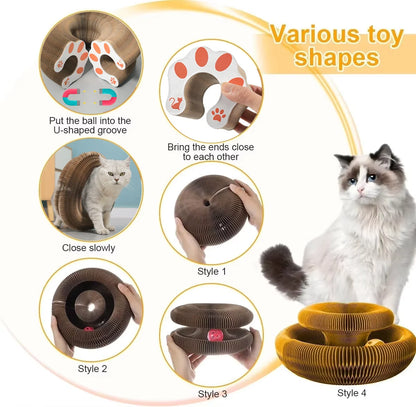 Kitty Kurlz™ Magic Foldable Cat Scratch Board