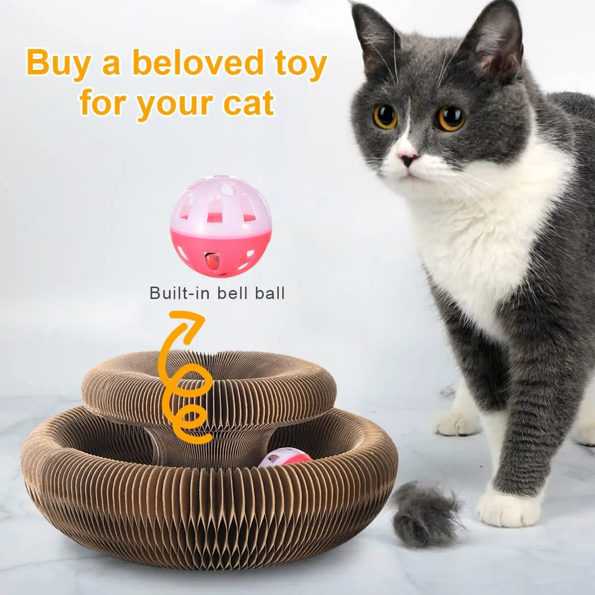Kitty Kurlz™ Magic Foldable Cat Scratch Board