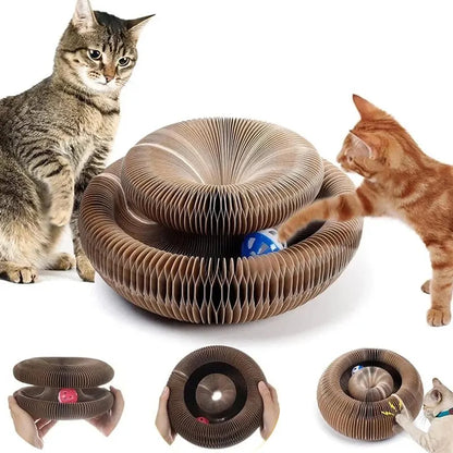 Kitty Kurlz™ Magic Foldable Cat Scratch Board