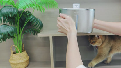Stainless Steel Cat Water Fountain