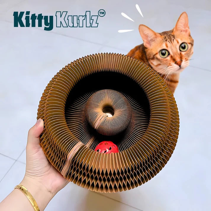 Kitty Kurlz™ Magic Foldable Cat Scratch Board